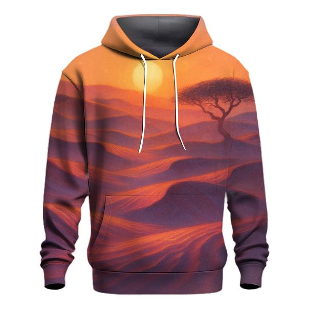 Coral Dune Sunset hoodies fashion