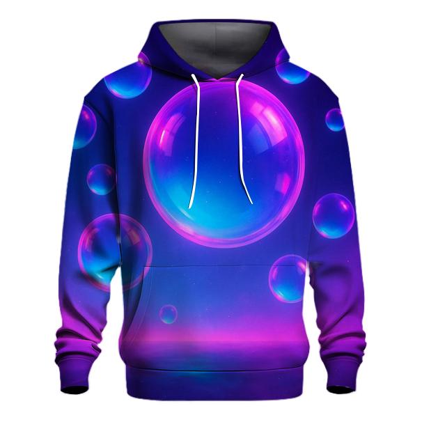 Vaporwave Neon Spheres hoodies fashion