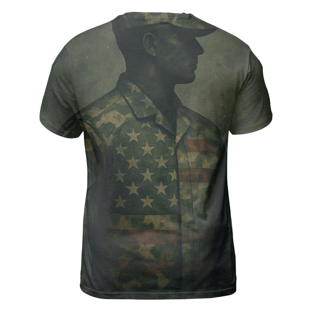 Camouflage Glory custom all-over print shirts