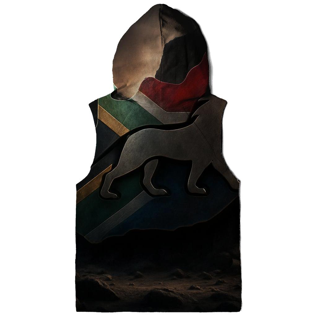 Rainbow Nation Metal Emblem graphic hoodies