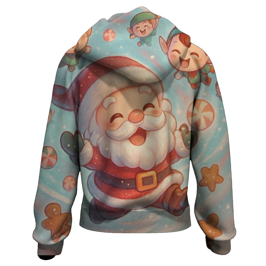 Candy Storm Santa premium hoodies