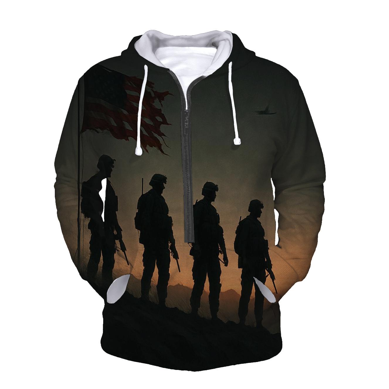 Ridge Line Resolve custom hoodies