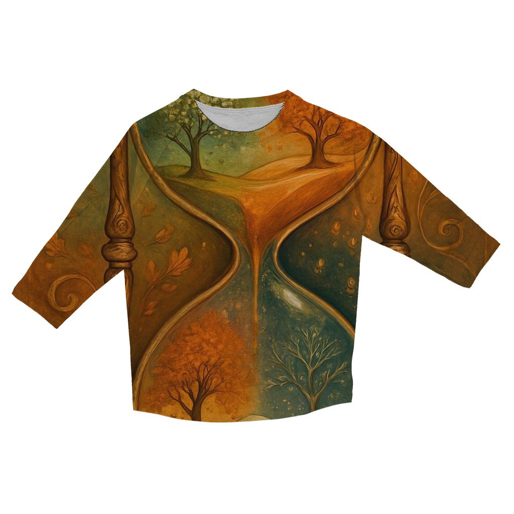 Timeless Harmony trendy 3/4 sleeve tops