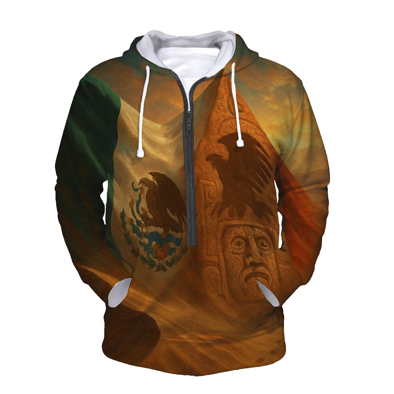 Aztec Desert Fold designer hoodies