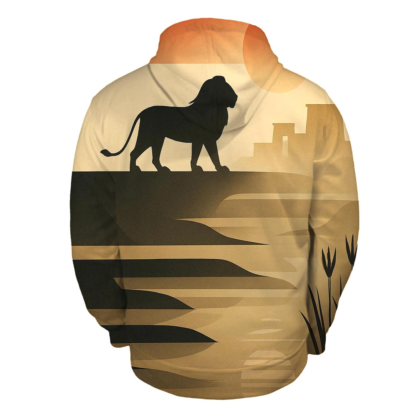Nile Flag Silhouette premium hoodies