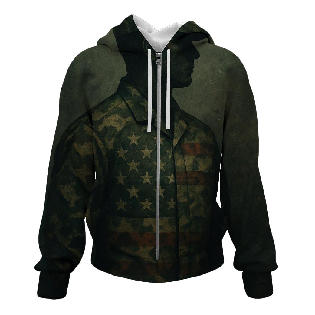 Camouflage Glory pullover hoodies
