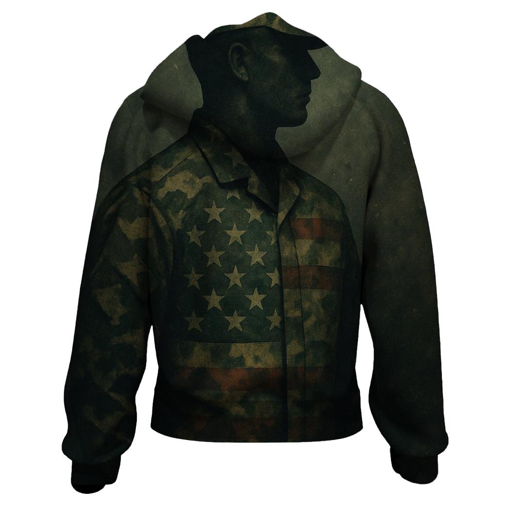 Camouflage Glory pullover hoodies