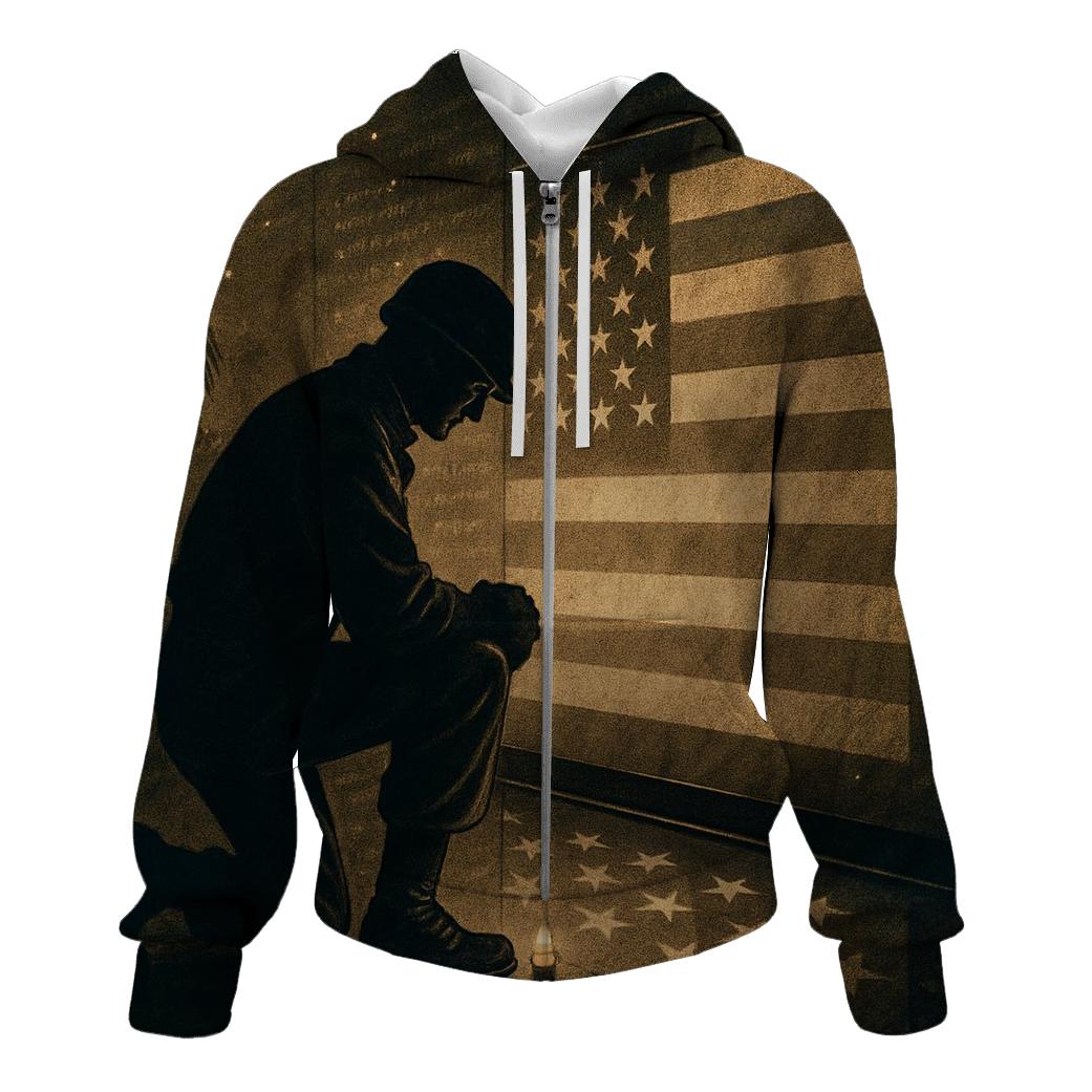 Silent Watch Memorial embroidered hoodies