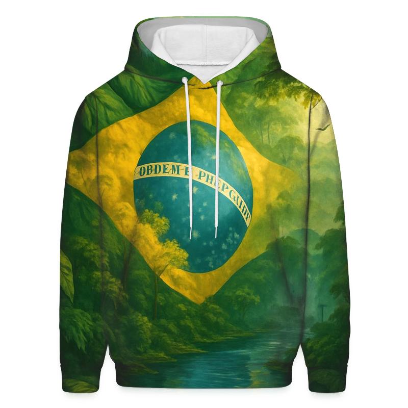 Amazonian Banner Morph printed hoodies