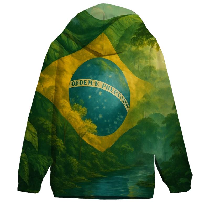 Amazonian Banner Morph printed hoodies