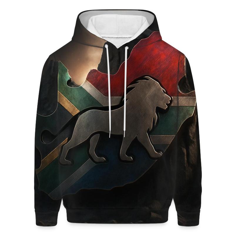 Rainbow Nation Metal Emblem custom hoodies