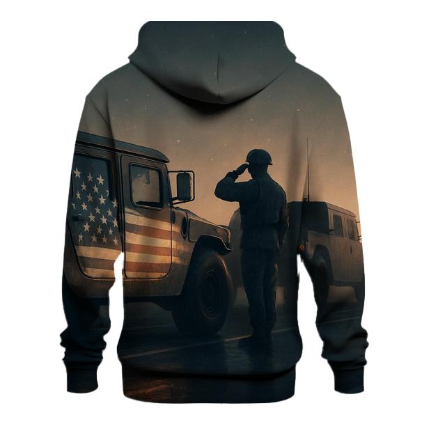 Patrol Reflection Line hoodie styles