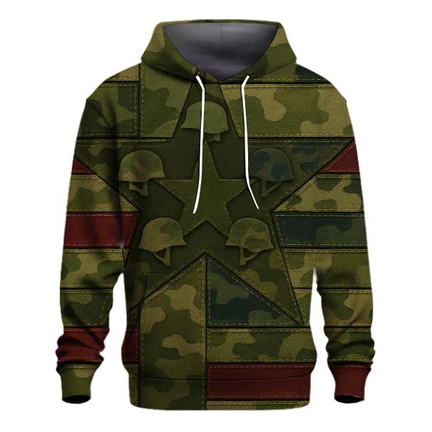 Camouflage Unity Emblem custom hoodies