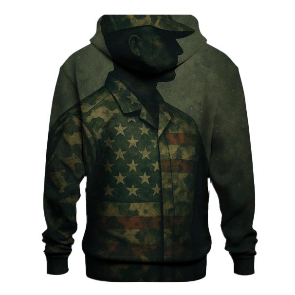 Camouflage Glory zip-up hoodies