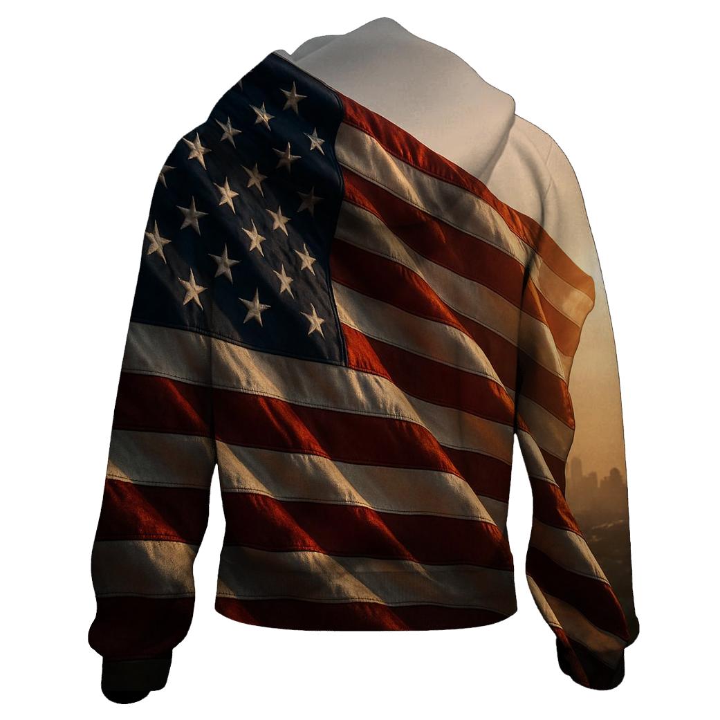 Stars And Stripes Wind Symphony zip-up hoodies