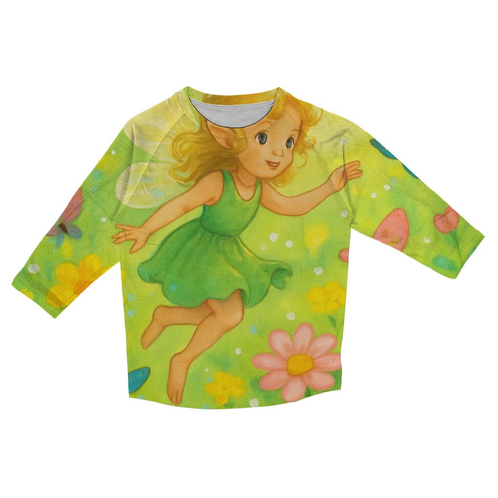 Enchanted Meadows cotton quarter sleeve shirts
