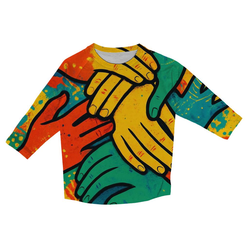 Colorful Connections stylish quarter sleeve tops