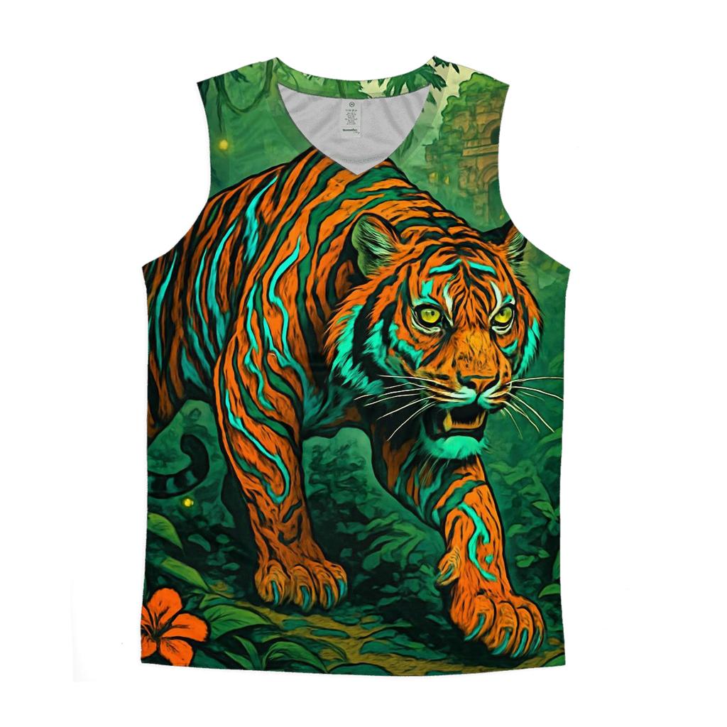 Guardians Of The Jungle trendy fitted tank tops