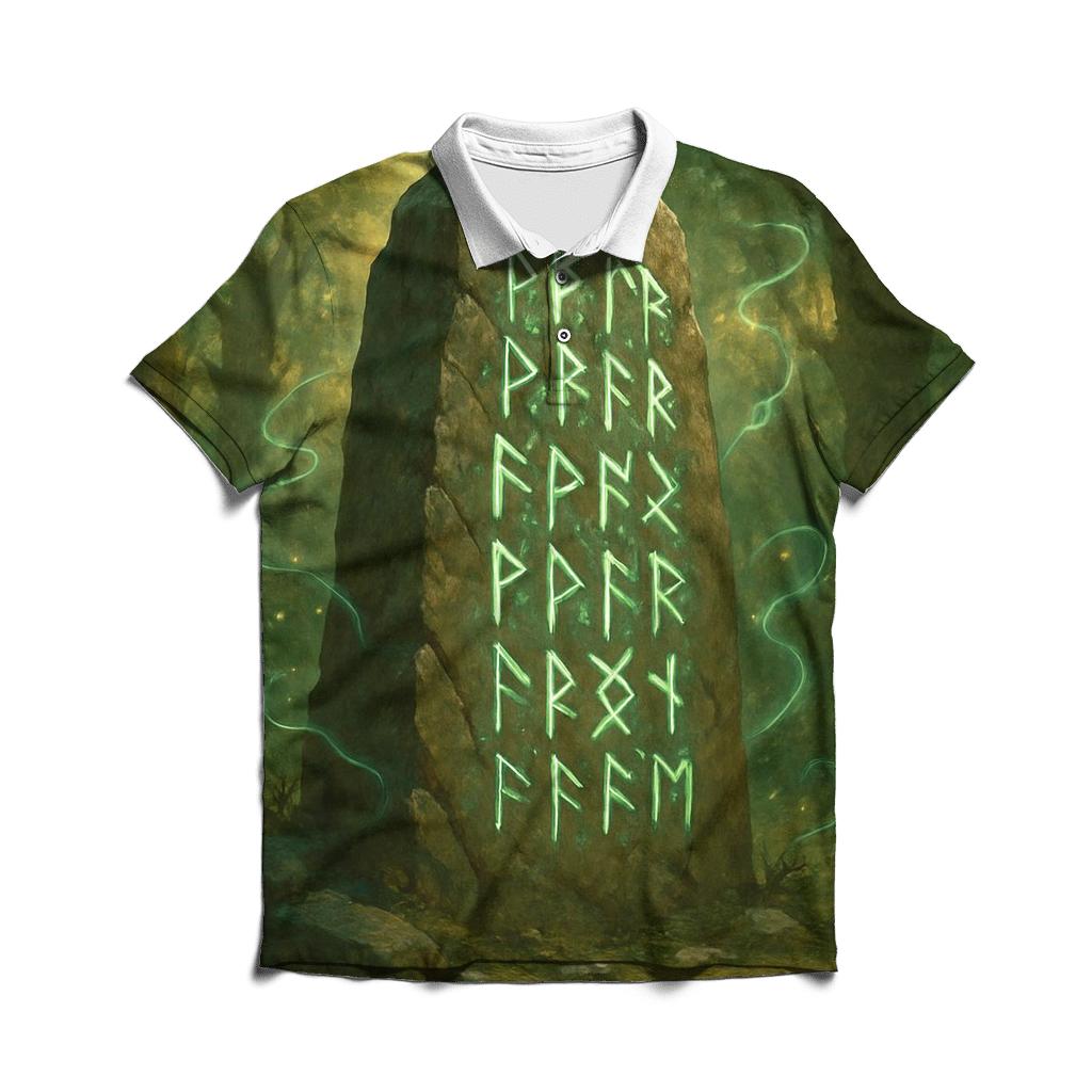 Runes Of Time classic pique polos
