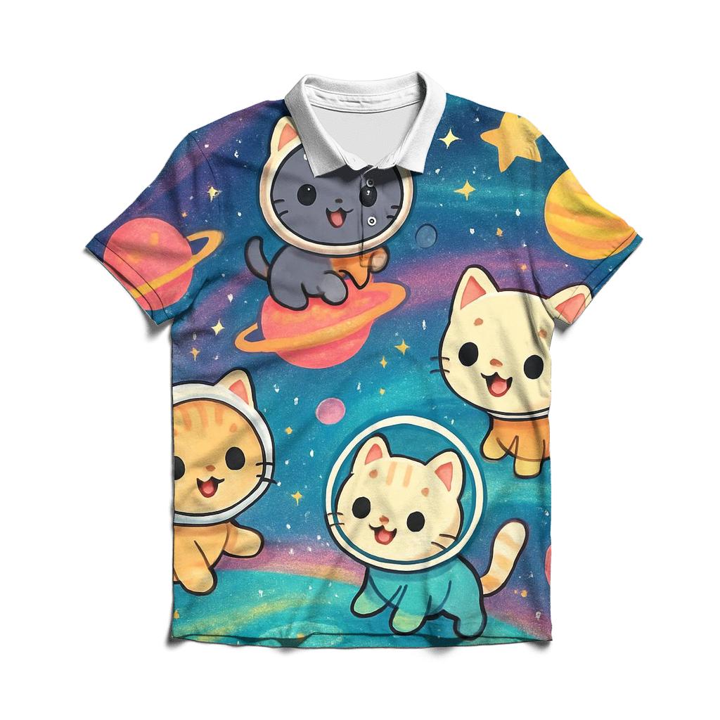 Starlight Explorers custom polo shirts