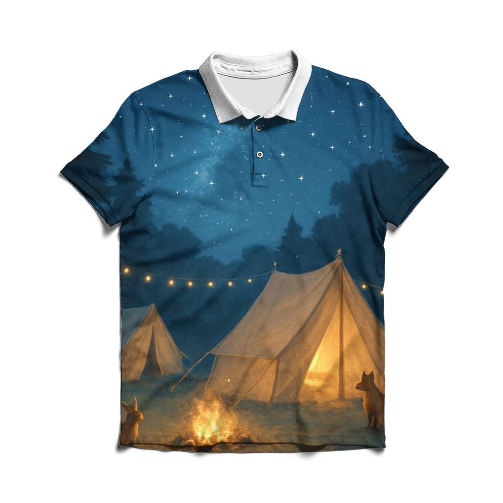 Starlight Retreat classic pique polos