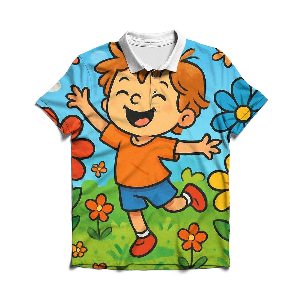Vivid Adventures stylish collar polo tees