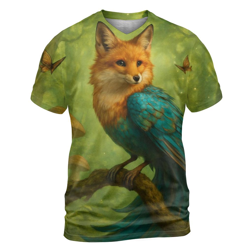 Echoes Of The Forest unique graphic print tees