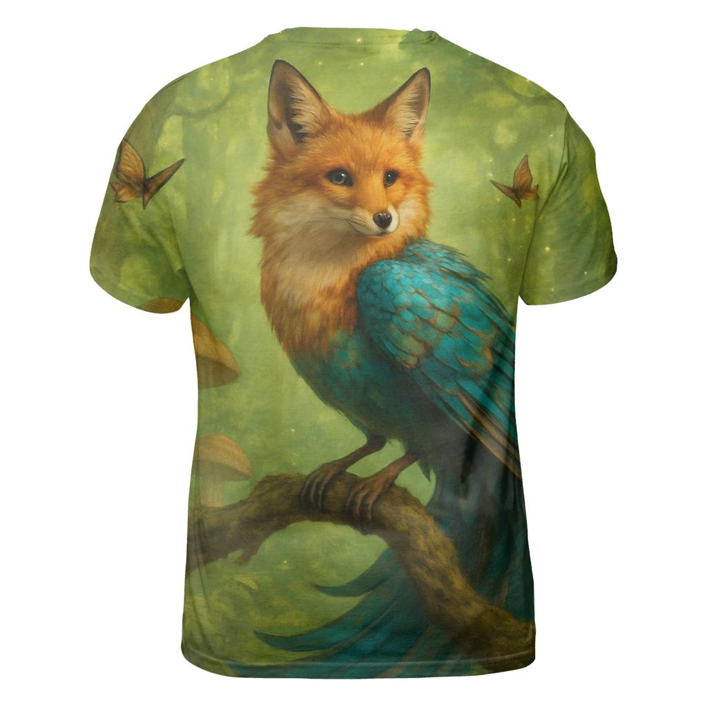 Echoes Of The Forest unique graphic print tees