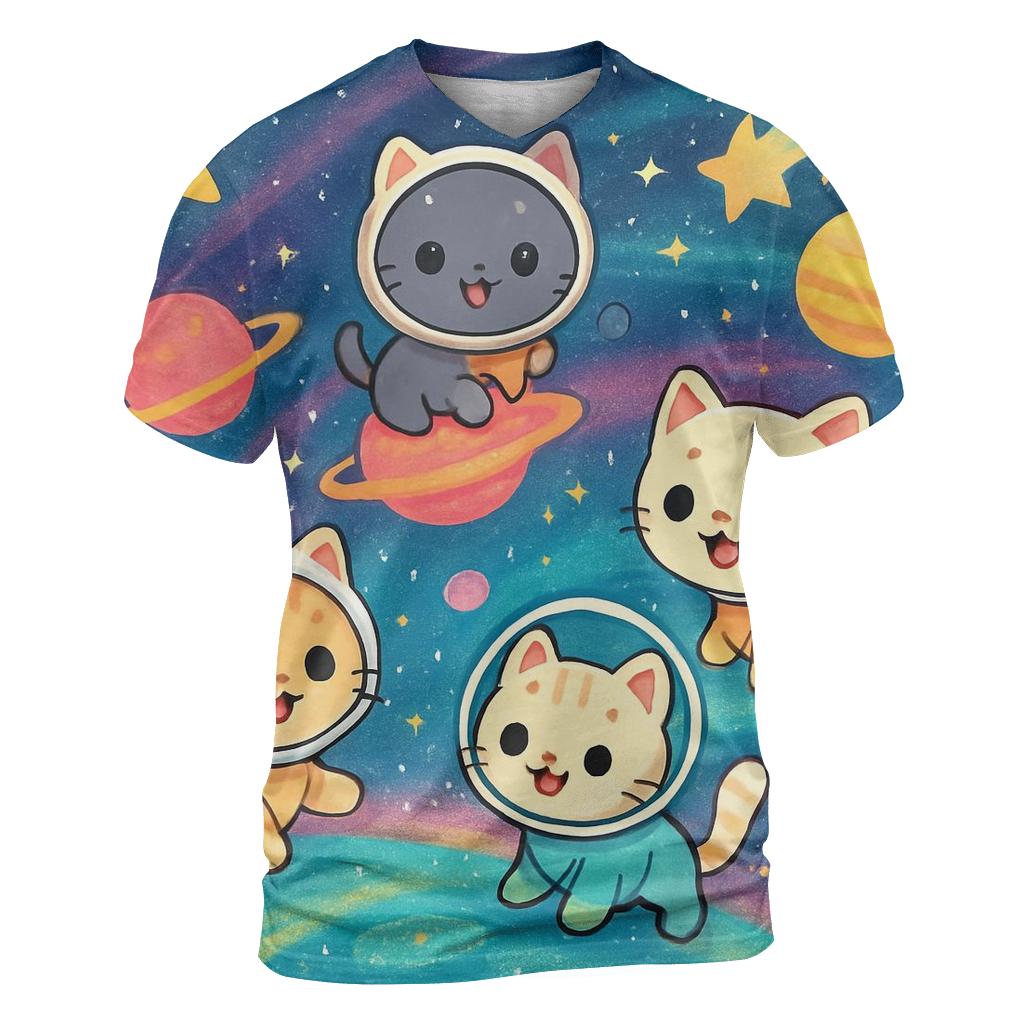 Starlight Explorers custom all-over print shirts