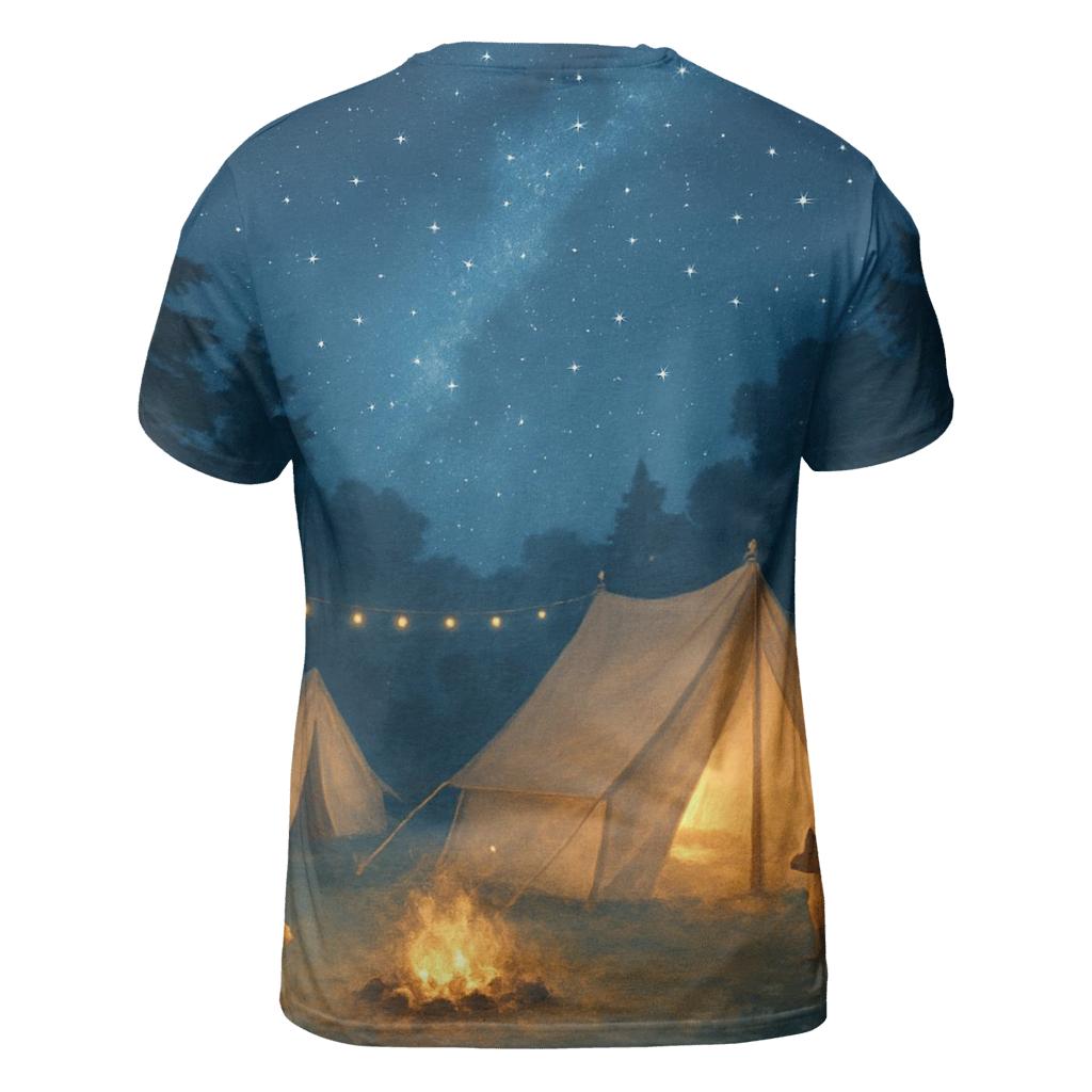 Starlight Retreat artistic all-over print tops