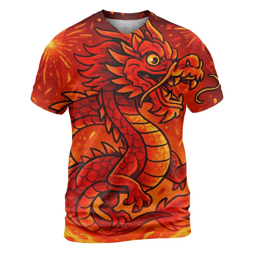 Fiery Fantasia personalized full print shirts