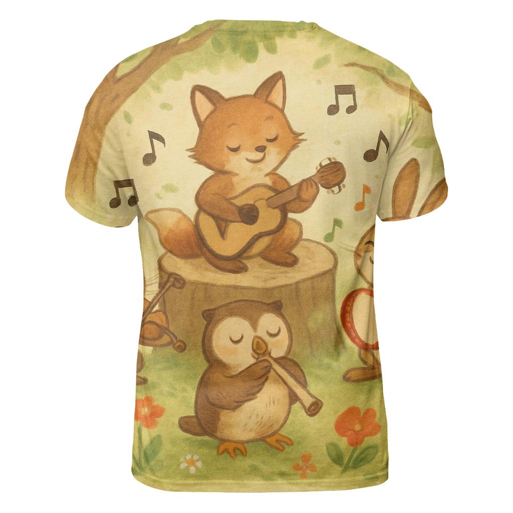 Melody Of The Forest trendy printed shirt styles
