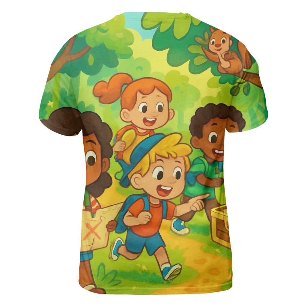 Joyful Explorations artistic all-over print tops