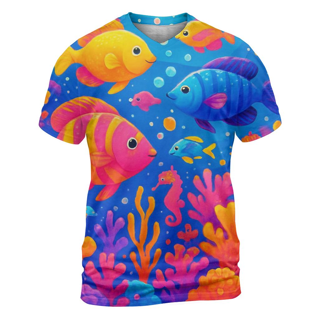 Underwater Harmony designer pattern shirts