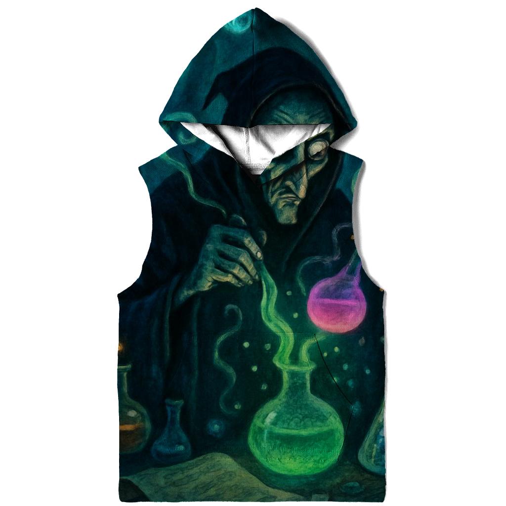Mysterious Illusion printed hoodies