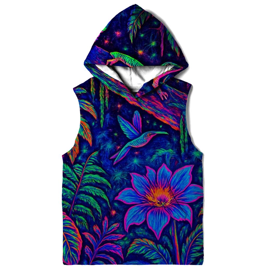 Luminescent Rainforest zip-up hoodies