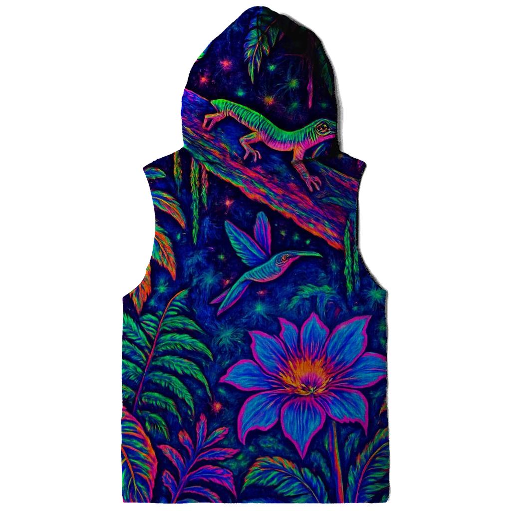 Luminescent Rainforest zip-up hoodies