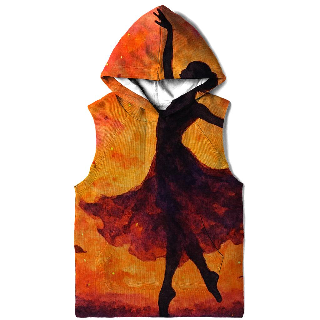 Dancing Shadows zip-up hoodies