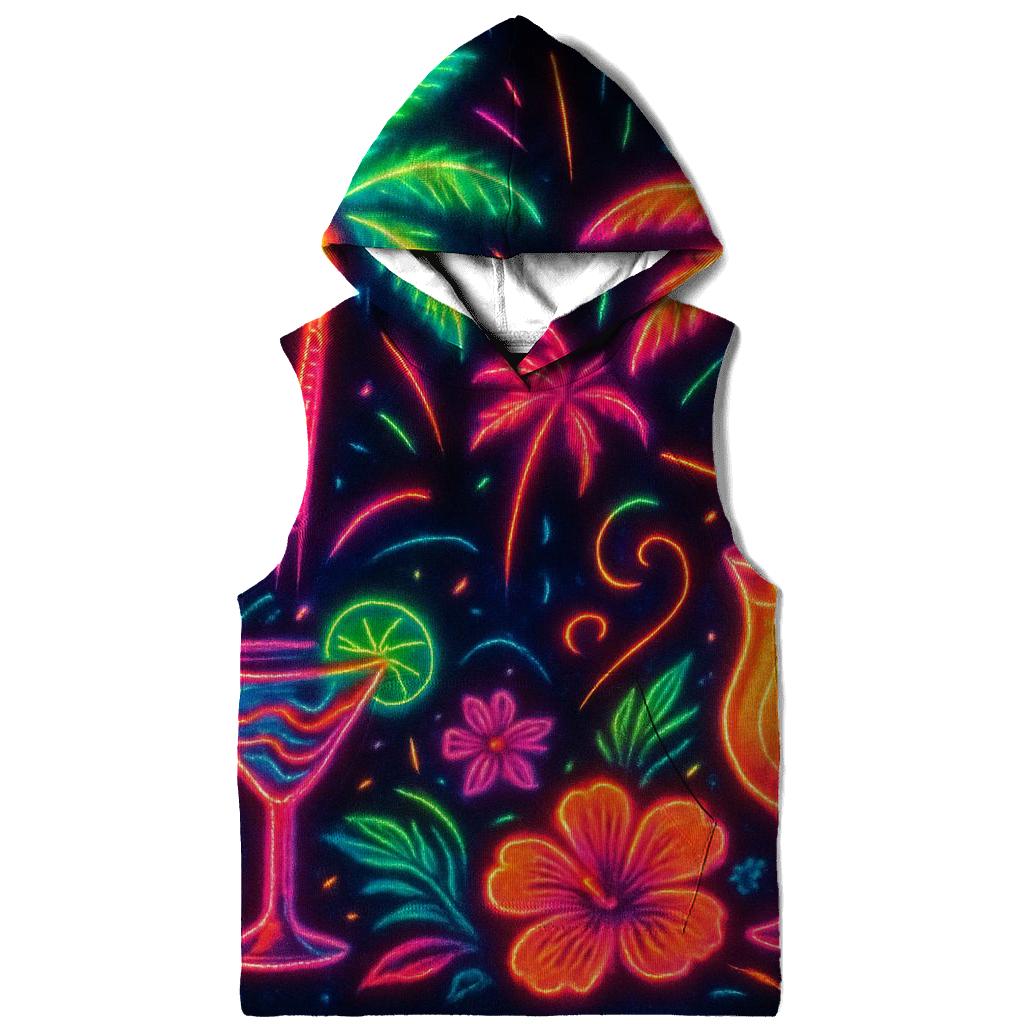 Neon Paradise pullover hoodies