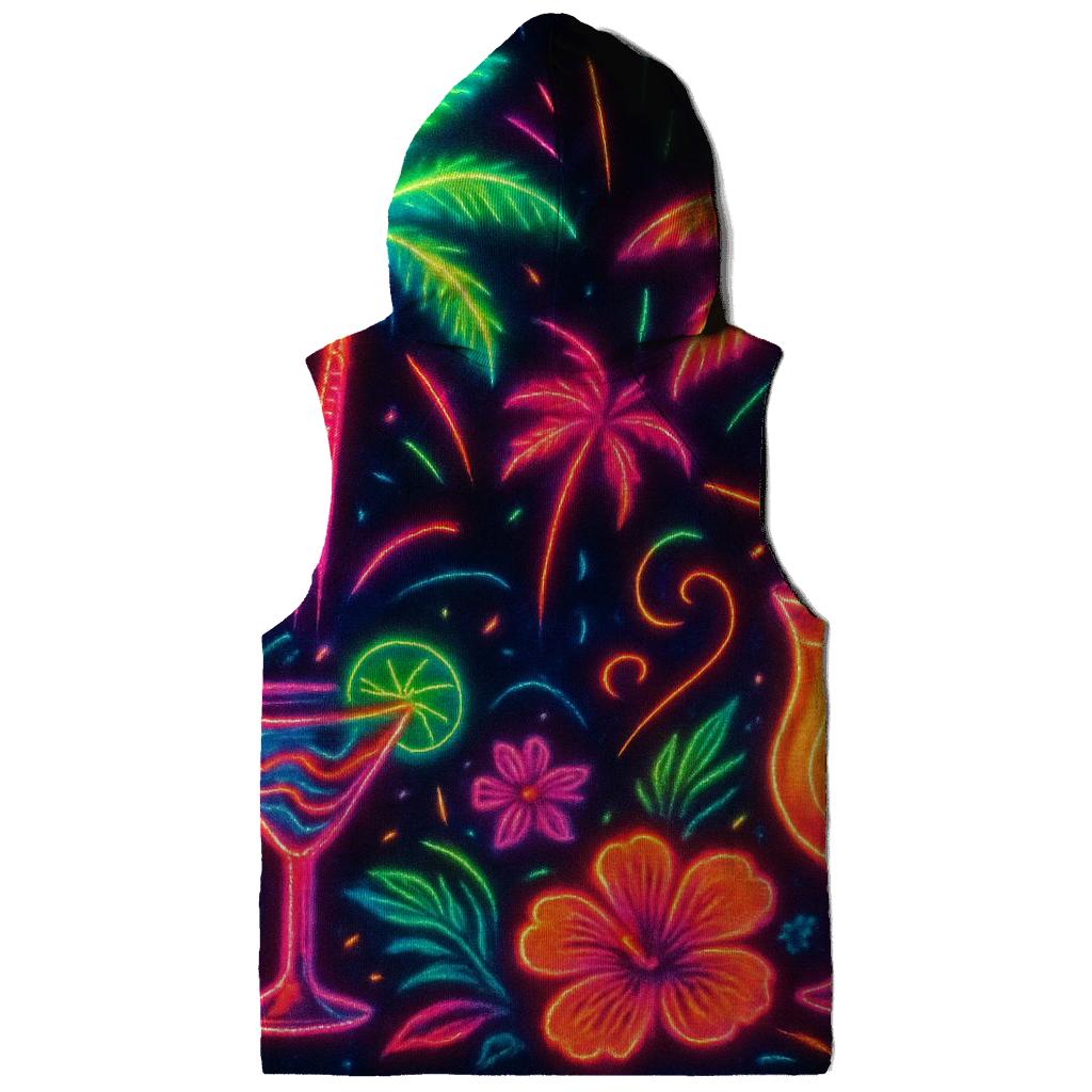 Neon Paradise pullover hoodies