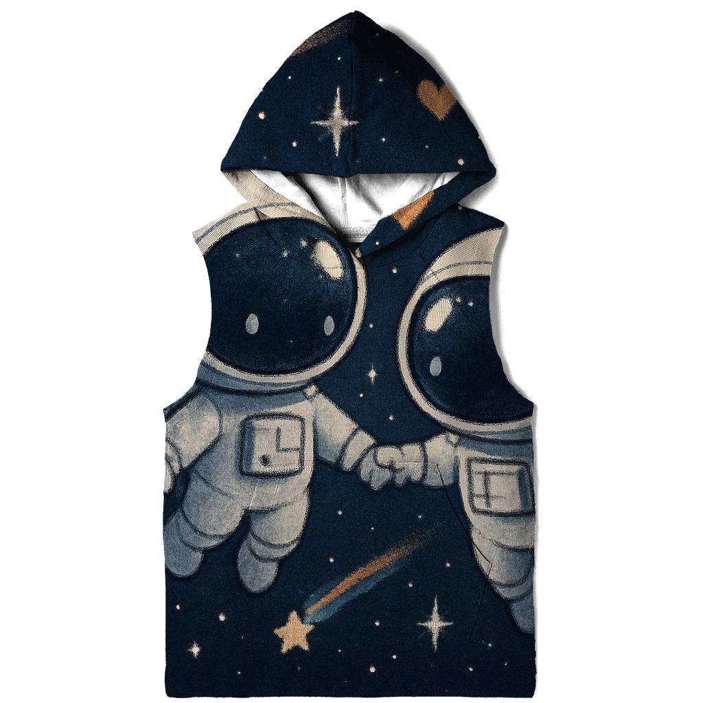 Cosmic Coupling pullover hoodies