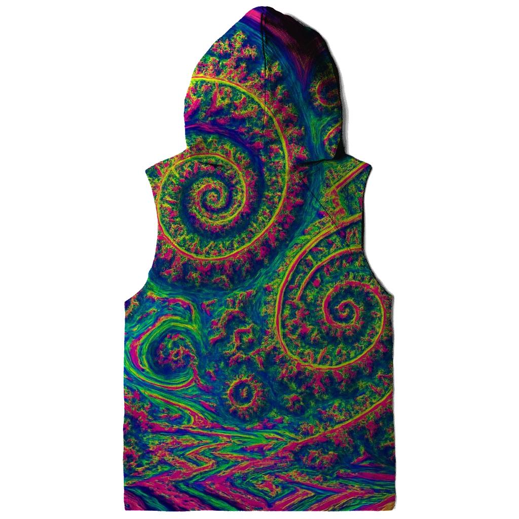 Fractal Wonderland premium hoodies