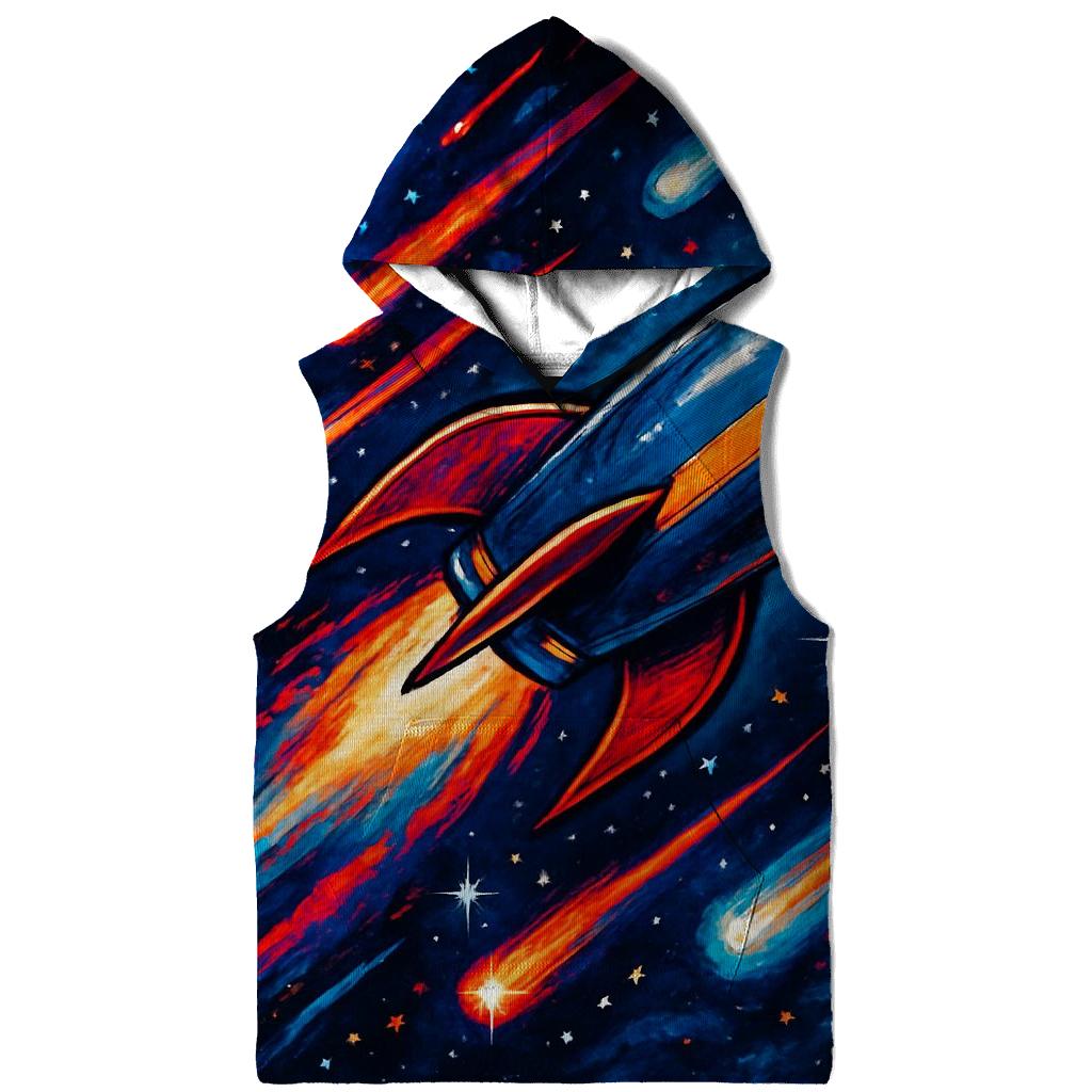Cosmic Overdrive zip-up hoodies