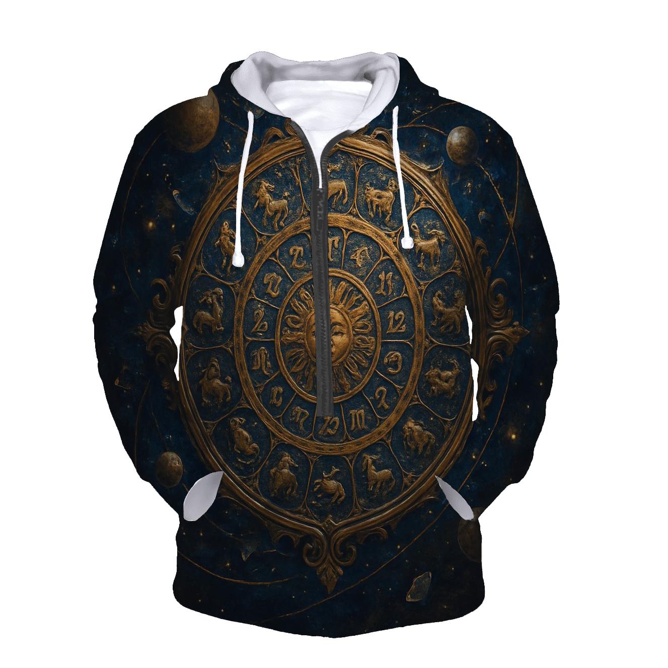 Celestial Medallion graphic hoodies