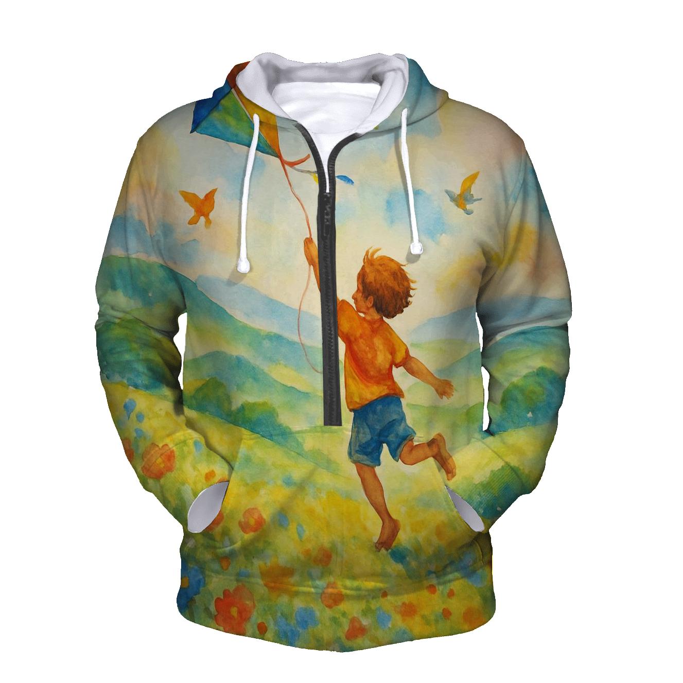Wondrous Winds graphic hoodies