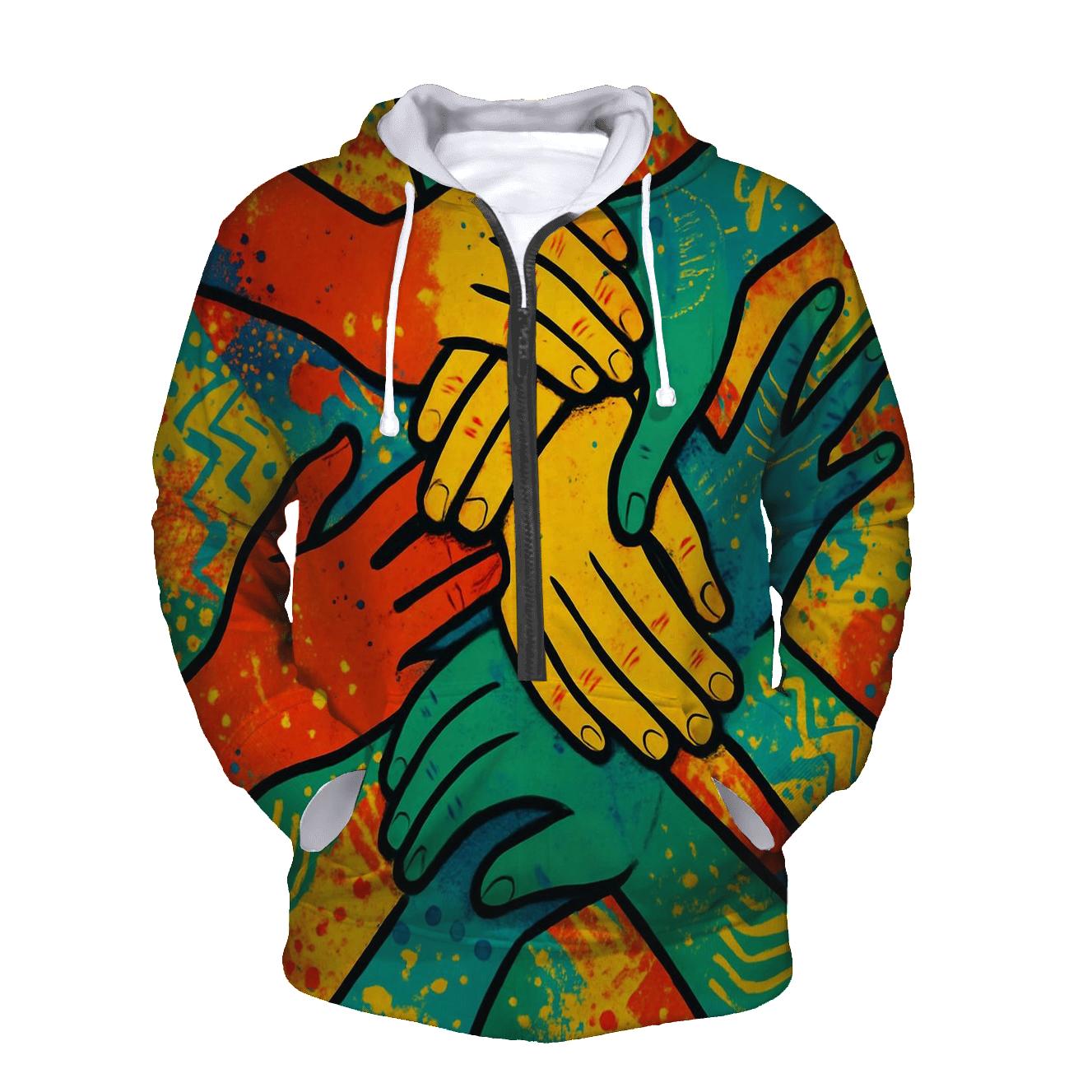 Colorful Connections hoodie styles