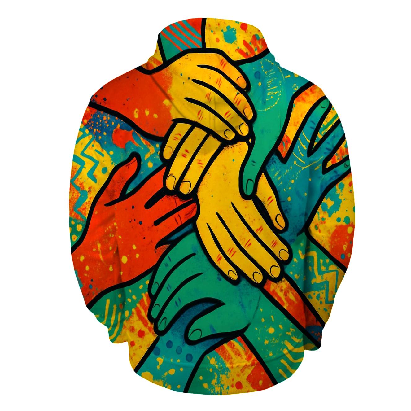 Colorful Connections hoodie styles