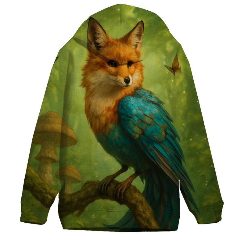 Echoes Of The Forest embroidered hoodies