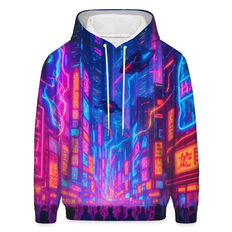 Futuristic Haven custom hoodies