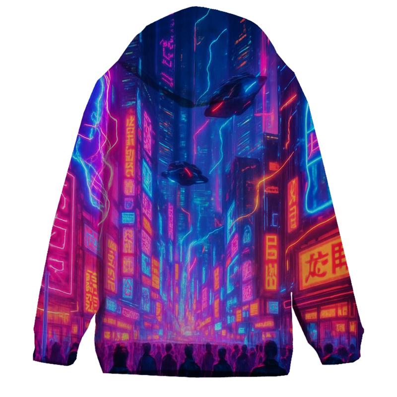 Futuristic Haven custom hoodies